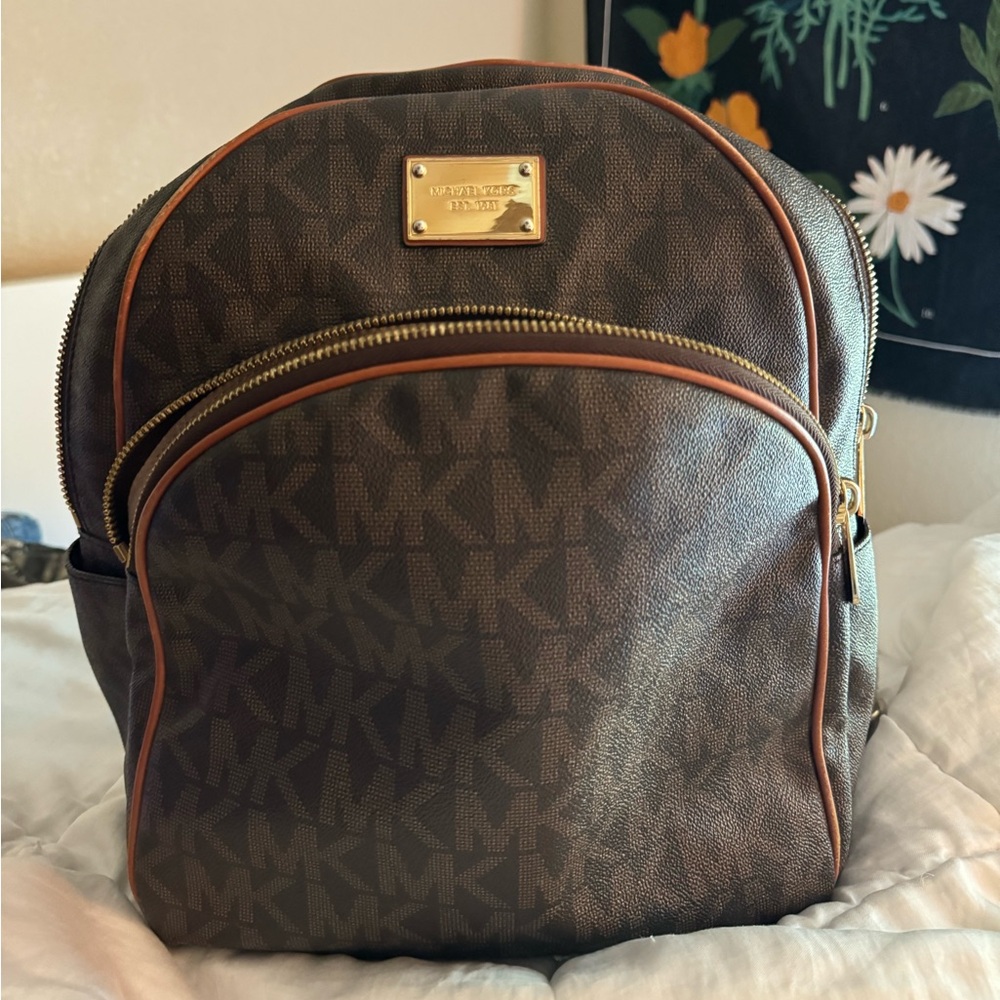 Large Monogram Mk Backpack - image 1